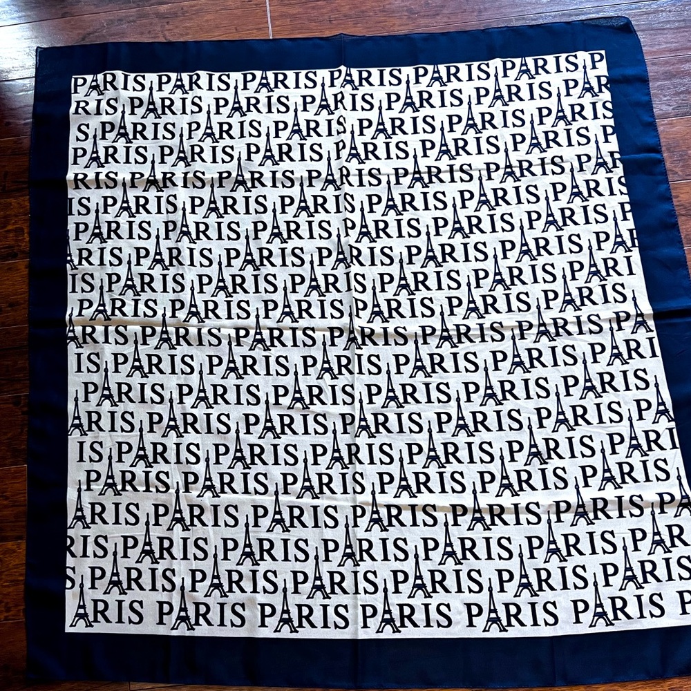 💙💙 𝓟𝓪𝓽𝓻𝓲𝓬𝓲𝓪 𝓟𝓪𝓻𝓲𝓼 EIFFEL TOWER PARIS SCARF